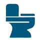 Provision for Private & Common Toilets