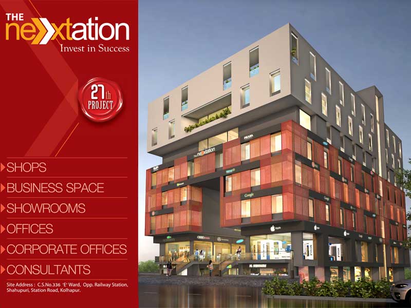 The Nextation Luxurious & Spacious Offices and Showrooms in Kolhapur